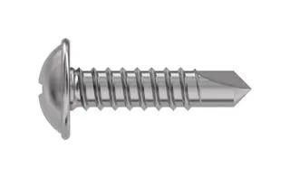 FLANGE HEAD SCREW, STEEL, 4.8MM X 19MM 4.8 X 19 FLSTDX Z100 DIN7504