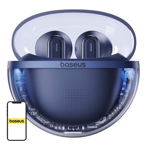 Earphones TWS Baseus Bowie E5x (blue), Baseus A00060101323-00