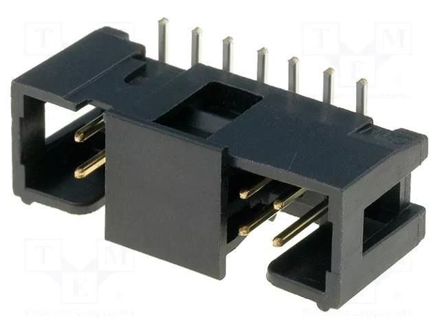 Connector: IDC; socket; male; PIN: 14; 2500; vertical; 2A; SMT; 2.54mm 3M N2514-6V0CRB-WD