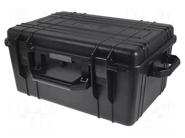 Case; tool case; black; ABS; 580x400x280mm; IP67 NEWBRAND NB-45-10-B