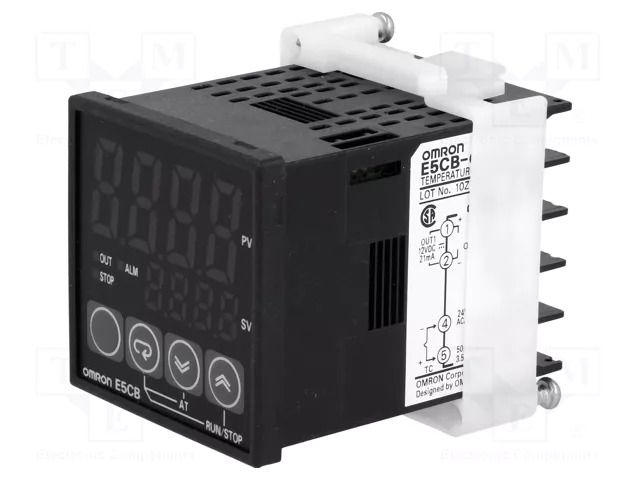 Module: regulator; temperature; -1999÷9999; SSR; OUT 2: SPST-NO OMRON E5CB-Q1TCD