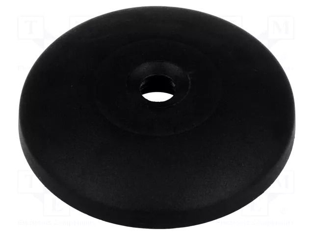 Foot; Base dia: 99mm; polyamide; H: 18mm; Pivot Feet FATH FA-098A100K