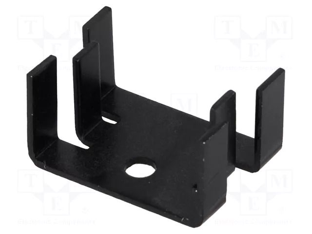 Heatsink: moulded; SOT32; black; L: 18mm; W: 25.4mm; H: 13mm; 21K/W FISCHER ELEKTRONIK FK213SA32