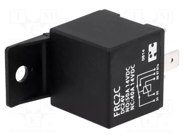 Relay: electromagnetic; SPDT; Ucoil: 24VDC; 50A; automotive; FRC2 FORWARD INDUSTRIAL CO. FRC2C-DC24