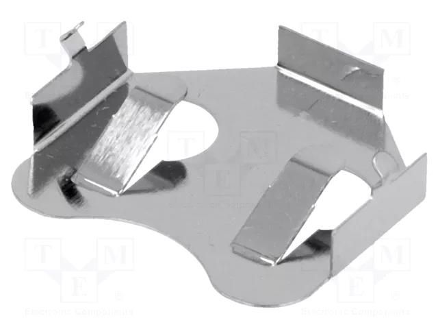 Clip; PCB; H: 3.7mm; Ø: 20mm KEYSTONE KEYS3003