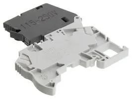 TERMINAL BLOCK, DINRAIL, 2POS, 12AWG 1SNK706412R0000