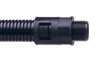 CONDUIT CONNECTOR, 21MM, NYLON, BLK 7TCA296000R0585