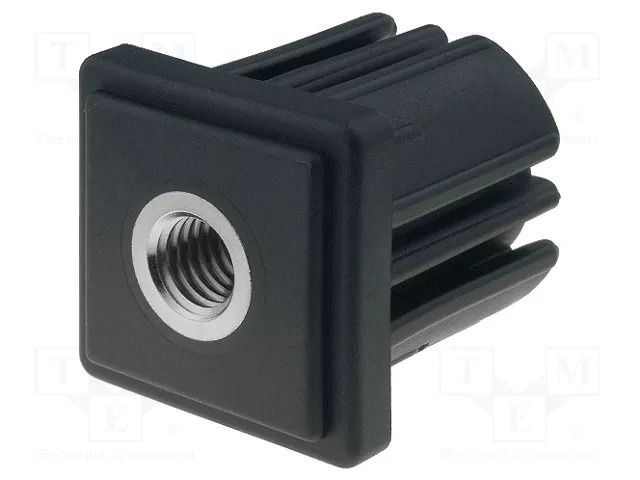 For feet fastening,for profiles; H: 43mm; polyamide; L: 40mm ELESA+GANTER ND.Q-40X2-M12