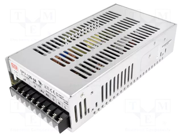 Power supply: switching; for building in,programmable; 150W MEAN WELL SPV-150-48
