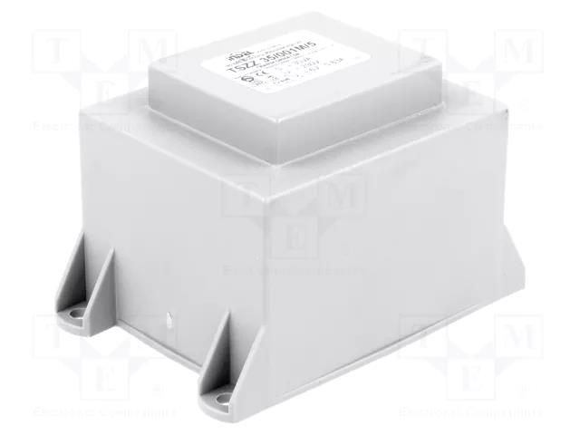Transformer: encapsulated; 35VA; 230VAC; 6V; 5.83A; PCB; IP00 INDEL TSZZ30/6V