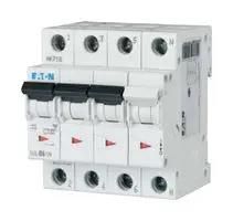 MINIATURE CKT BREAKER, 3P+N, 63A, 230VAC FAZ6-C63/3N