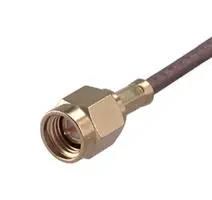 RF COAX CONN, SMA PLUG, 50 OHM, CABLE 11"SMA-50-2-6/111"NE