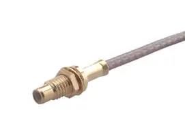 RF COAX CONN, SMC JACK, 50 OHM, CABLE 24"SMC-50-2-110/111"NE