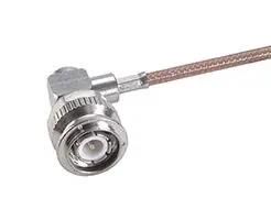 RF COAX CONN, TNC PLUG, 50 OHM, CABLE 16"TNC-50-2-7/133"NE