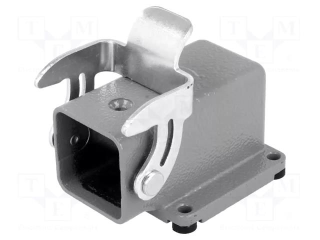 Enclosure for connectors: HDC; size 3A; Han® A; with latch HARTING 09200030811