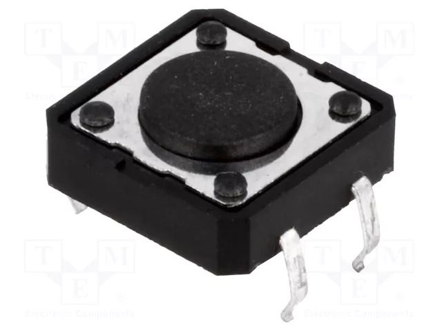 Microswitch TACT; SPST-NO; Pos: 2; 0.05A/12VDC; THT; none; 1.27N NINIGI TACT-24K-F