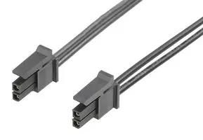 WTB CORD, 2P MICRO-FIT RCPT/RCPT, 5.9" 214755-1021