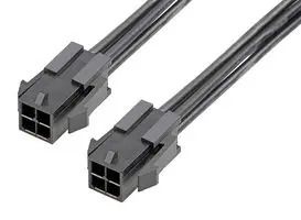 WTB CORD, 4P MICRO-FIT PLUG/PLUG, 5.9" 214757-2041