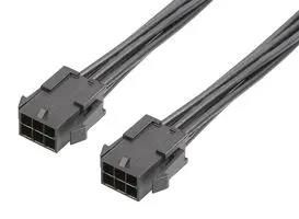 WTB CORD, 6P MICRO-FIT PLUG/PLUG, 11.8" 214757-2062