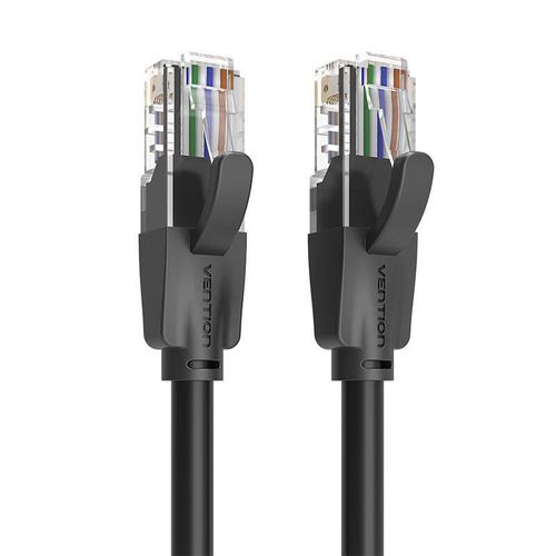 Kabel sieciowy UTP CAT6 Vention IBEBL RJ45 Ethernet 1000Mbps 10m czarny, Vention IBEBL