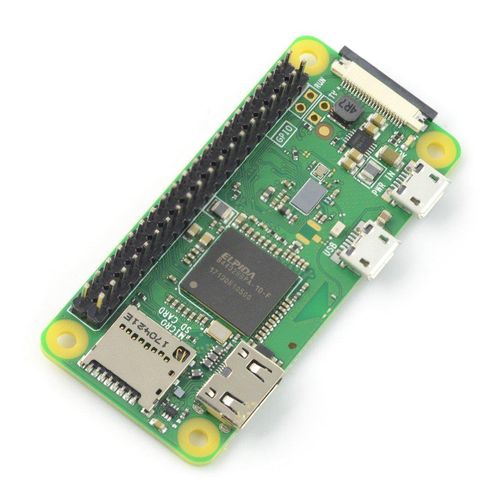 Raspberry Pi Zero WH 512MB RAM - WiFi + BT4.1 - with connectors RPI-09749 5904422305086