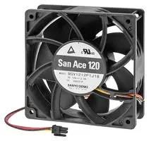 AXIAL FAN, 120MM, 12VDC, 224CFM, 64DBA 9GV1212P1J18