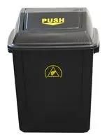 ESD WASTE BIN, 20 LITRE, WITH LID MP004363