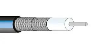 COAX CABLE WIRE, 5MM, 50 OHM, 1M ENVIROFLEX"142