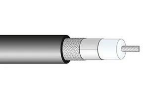 COAX CABLE WIRE, 6.17MM, 50 OHM, 1M SPUMA"240-RS-FR