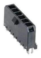 CONNECTOR, HEADER, 6POS, 1ROW, 3MM 43650-0621