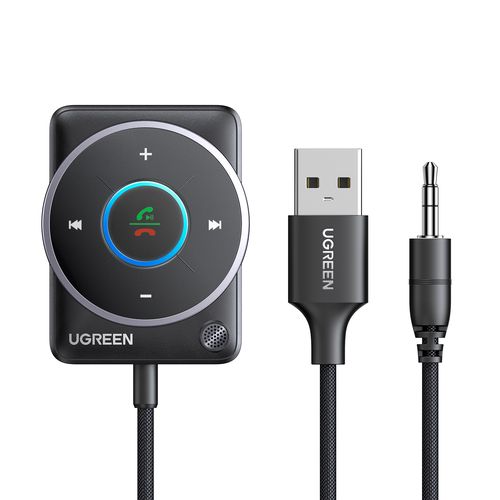 Wireless Car Bluetooth 5.4 Receiver with AUX (3.5mm) Connector UGREEN/35002 6941876230020
