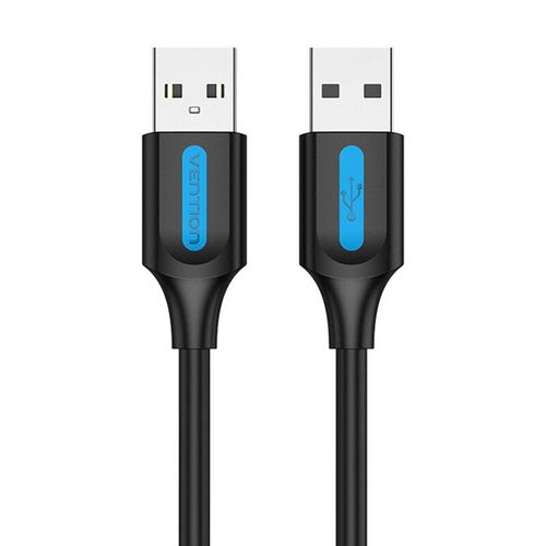 USB 2.0 cable Vention COJBH 2A 2m Black PVC, Vention COJBH