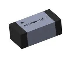 CERAMIC CHIP ANTENNA, 2.45GHZ, 50 OHM ACAG0301-2450-T