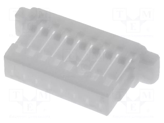 Connector: wire-board; plug; female; 50V; PIN: 8; w/o contacts; 1mm JOINT TECH NX1001-08PFS