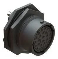 CIRCULAR CONNECTOR, 26POS, RCPT, JAM NUT RTS716ND26S0332