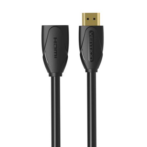 Przedłużacz HDMI Vention VAA-B06-B100 1m 4K 30Hz (Czarny), Vention VAA-B06-B100