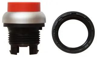 ACTUATOR, PUSH, RED, RAISED M22-DH-R