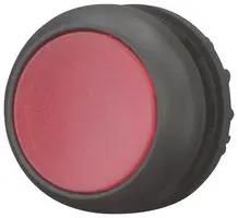 ILLUMINATED PB, FLUSH, RED M22S-DL-R