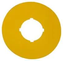 LABEL, EMERGENCY SWITCH, YELLOW M22-XBK