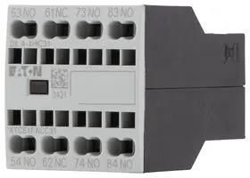 AUX.CONTACT MODULE, 4-POLES, FRONT DILA-XHIC31