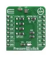 CLICK BRD, PRESSURE, GPIO/I2C/SPI, 3.3V MIKROE-4142
