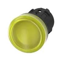 ACTUATOR, 22MM INDICATOR LIGHT, YELLOW 3SU10016AA300AA0