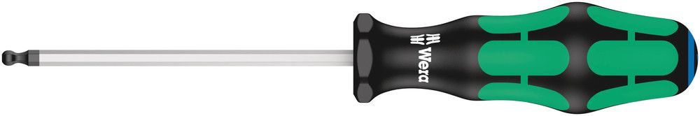 352 Ball end screwdriver for hexagon socket screws, 4.0x100, Wera 05022810001