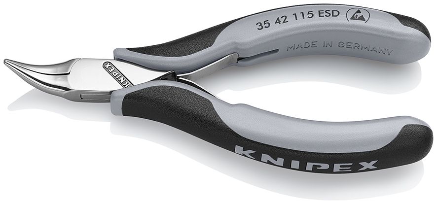 KNIPEX 35 42 115 ESD Electronics Pliers ESD with multi-component grips 115 mm 35 42 115 ESD 4003773024866