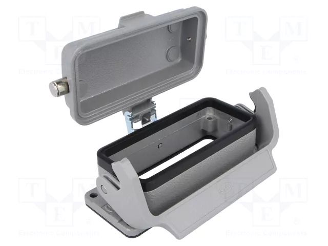 Enclosure for connectors: HDC; size 16B; Han® B; IP65; with latch HARTING 09300160318
