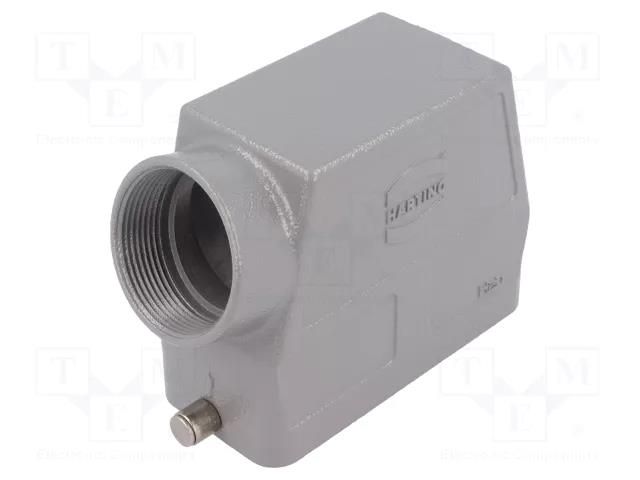 Enclosure for connectors: HDC; size 16B; for cable; Han; angled HARTING 09300160541