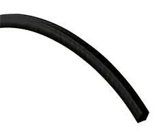 EXTRUDED GROMMET, NYLON 6.6, BLACK 7TAG009750R0019
