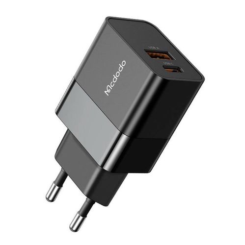 Fast Charger McDodo CH-1951 PD+QC 20W USB-A & USB-C, Mcdodo CH-1951