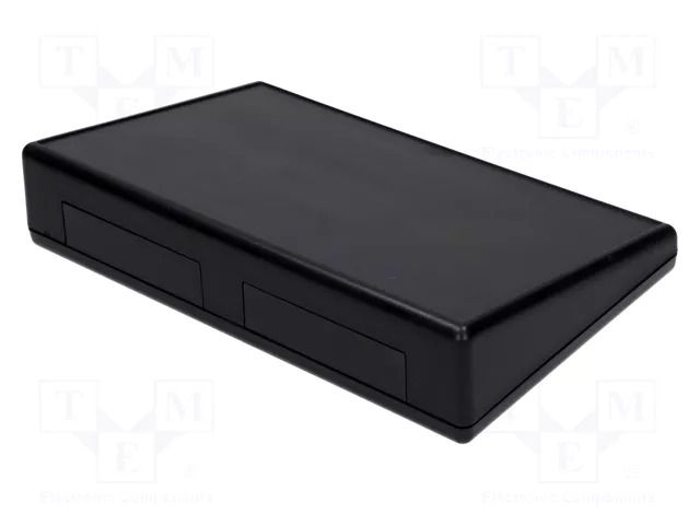 Enclosure: desktop; 1599; X: 140mm; Y: 220mm; Z: 46.5mm; ABS; black HAMMOND HM-1599KTSBK