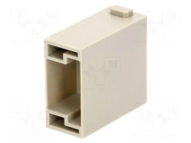 Connector: HDC; module; male; Han-Modular®; UL94V-0; Modules: 1 HARTING 09140014623